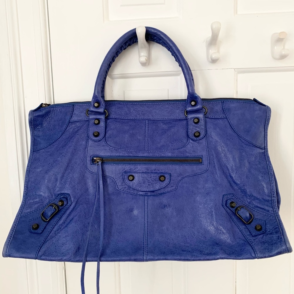 Auth Balenciaga 2010 Outreamer work bag